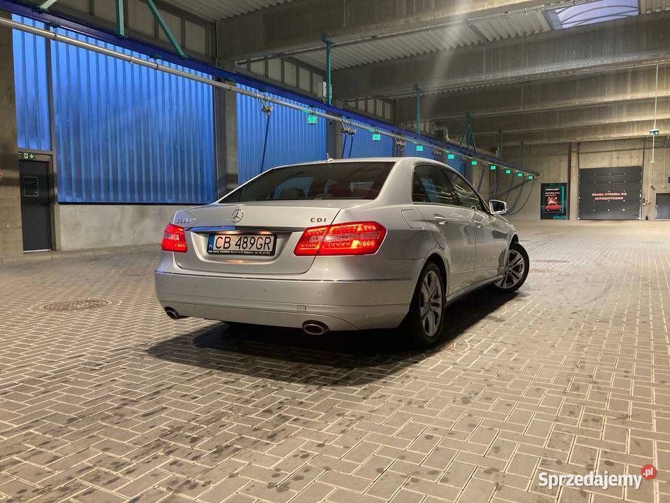 Mercedes W212 E350 CDI Bluetec 7G 2009r Bogate kujawsko-pomorskie Bydgoszcz