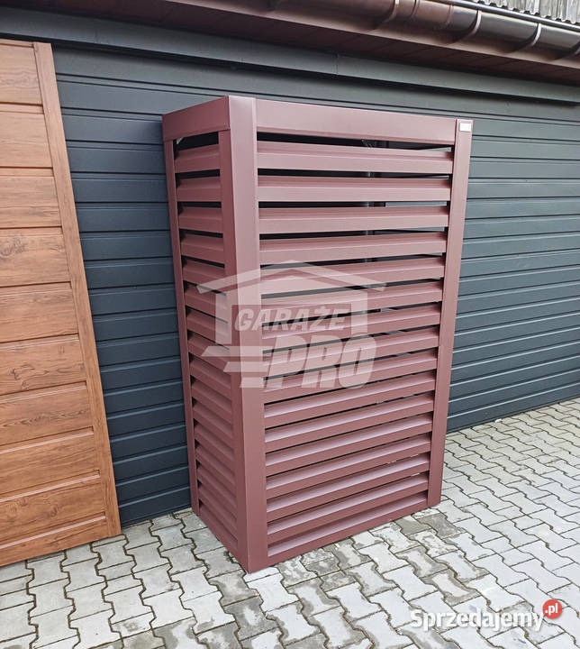 Osłona pompy ciepła 80x40x190 ciemny brąz GP318 Opole