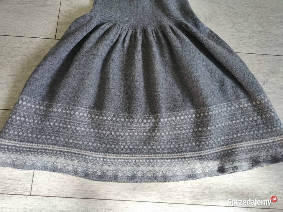 spódnica dzianinowa Promod szary/srebrny Częstochowa