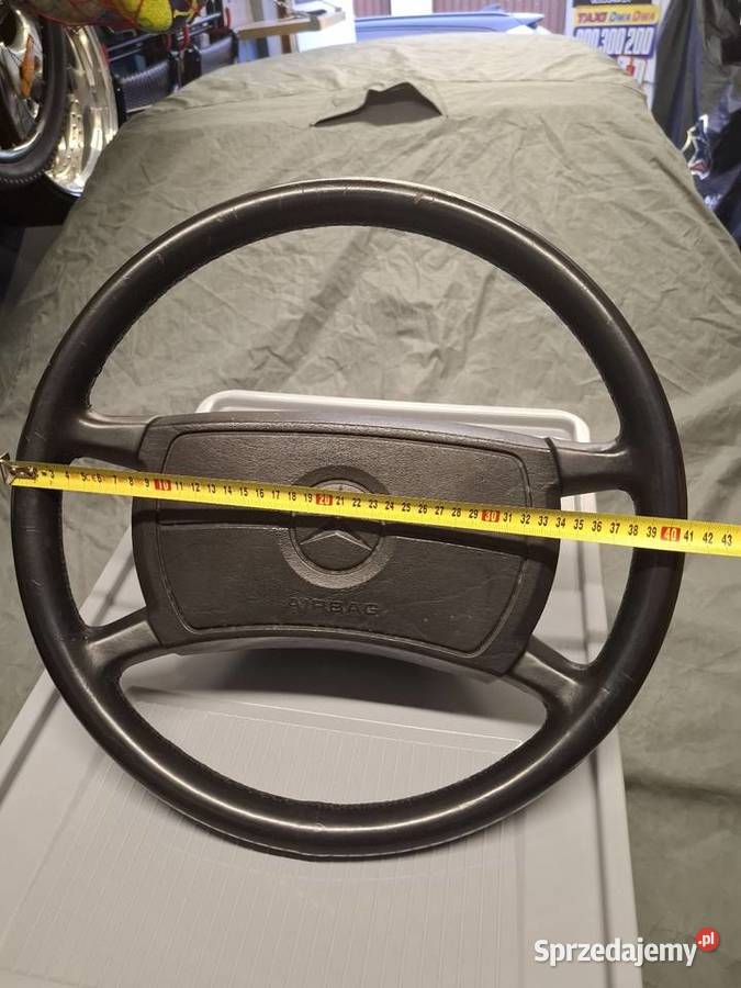 Kierownica skórzana Mercedes w126 c126 SEC z osobowe Lublin sprzedam