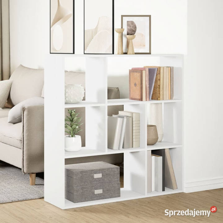 Regał przegroda biały 102x29x1035 materiał