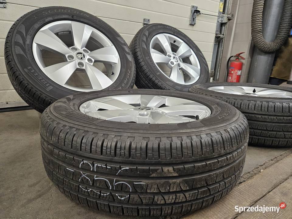 5x112 R17 Koła Skoda Kodiaq SuperB Karoq Yeti sprzedam
