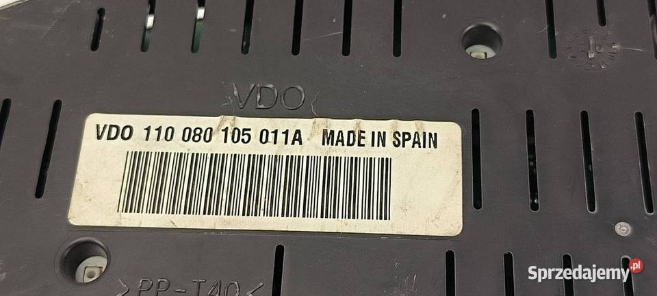 LICZNIK ZEGAR SEAT IBIZA III 110080105011A osobowe Lipno