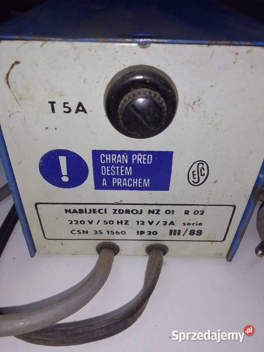 Czeski chyba prostownik do akumulatorów 12volt Kraków