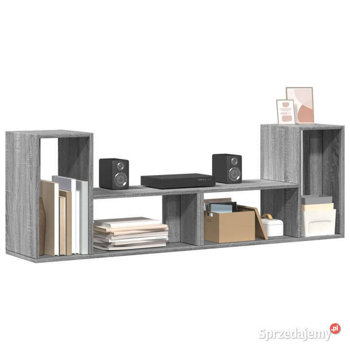 Szafki pod telewizor 2 szary dąb sonoma 75x30x50 Warszawa