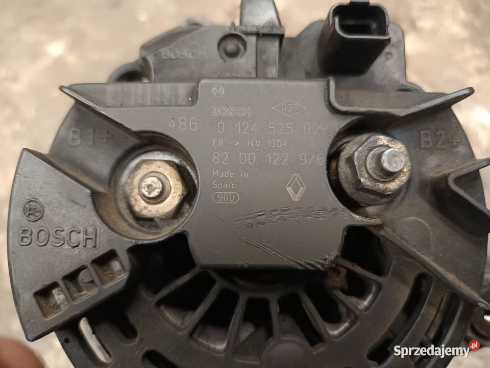 Alternator renault 15 dci 0124525028 8200122976 lubelskie Bychawa