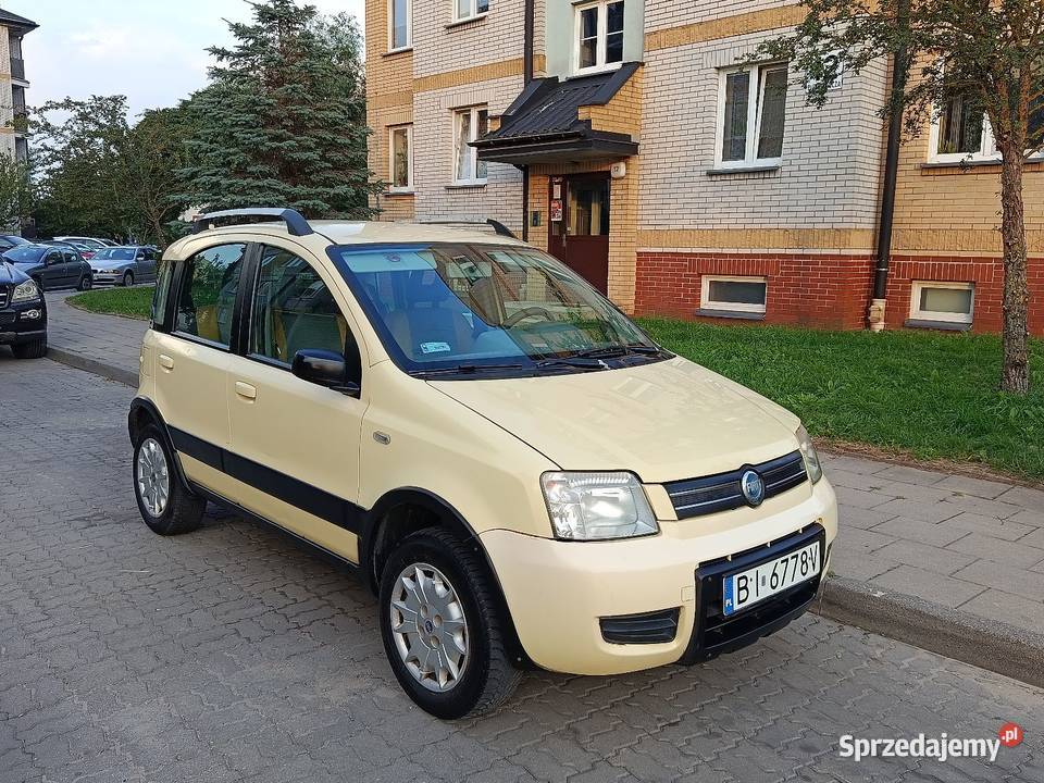 Fiat panda 2005 12 benzyna klimatyzacja sprawna 68KM podlaskie Białystok