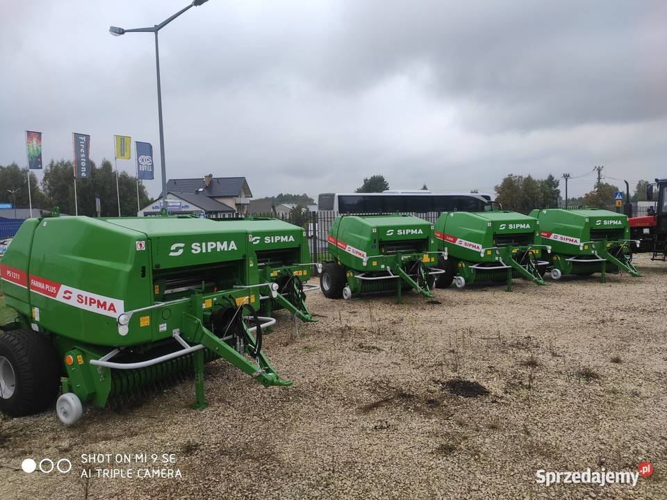 Prasa belująca rolka Sipma 1210 siatka szerokie łódzkie Radonia