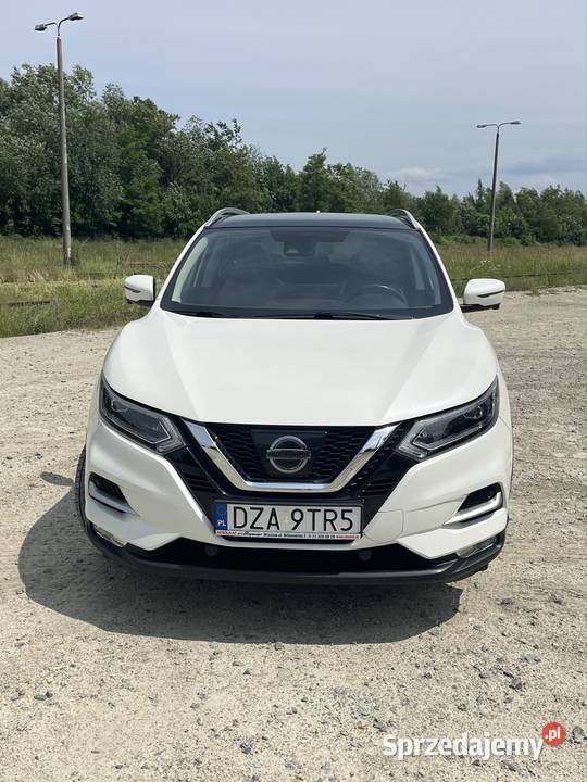 Nissan Qashqai 12 DIGT TEKNA pakiet premium biały Qashqai Ziębice