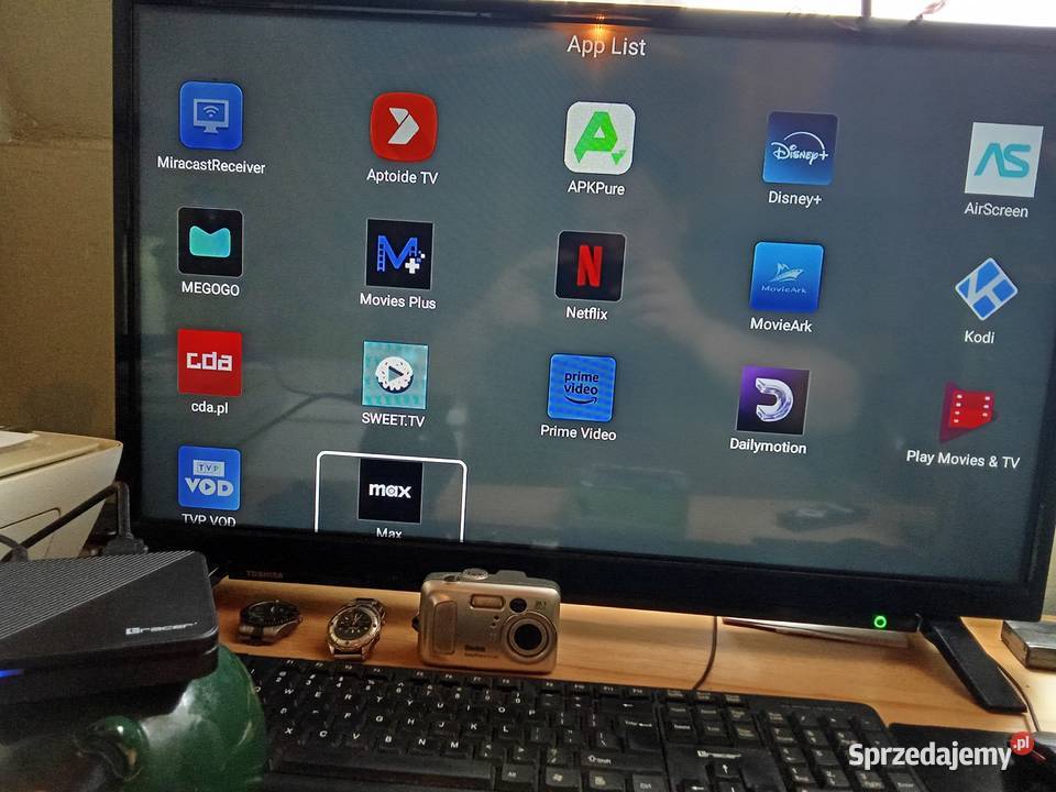 BOX TV używany 2 miesiące android 14 2gb 16gb