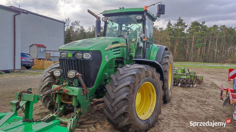 John Deere 7720 Półbiegi pod obciążeniem wielkopolskie Brzostów