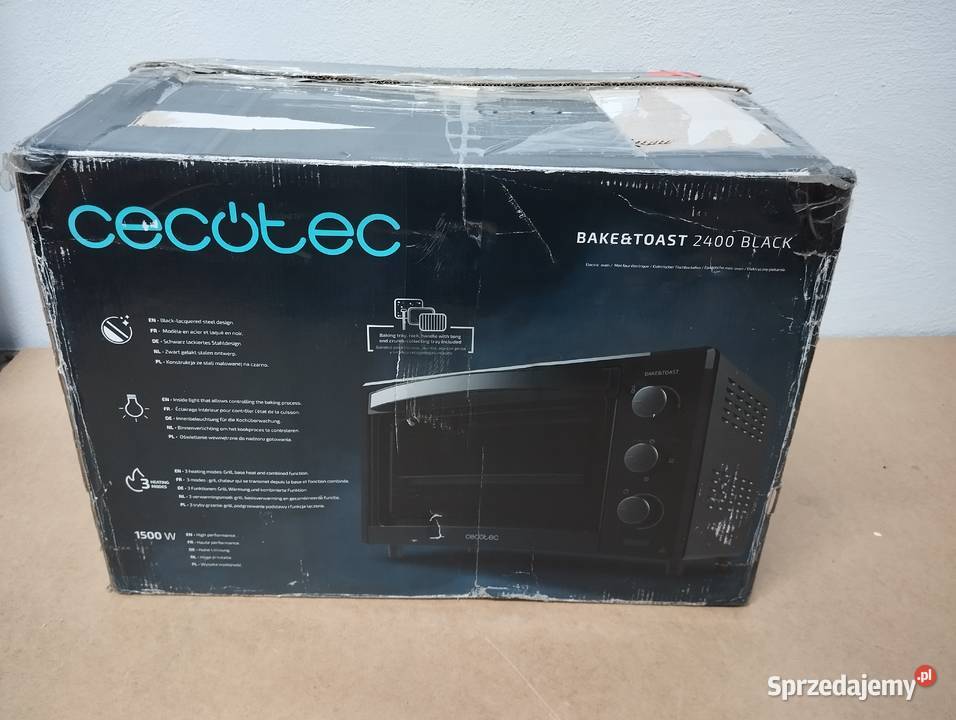Piekarnik elektryczny Cecotec 24L 1500W Łask