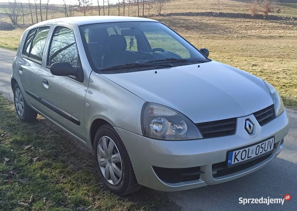 Renault Clio 2007 Klimatyzacja Gaz LPG Hak centralny zamek podkarpackie Przeworsk sprzedam