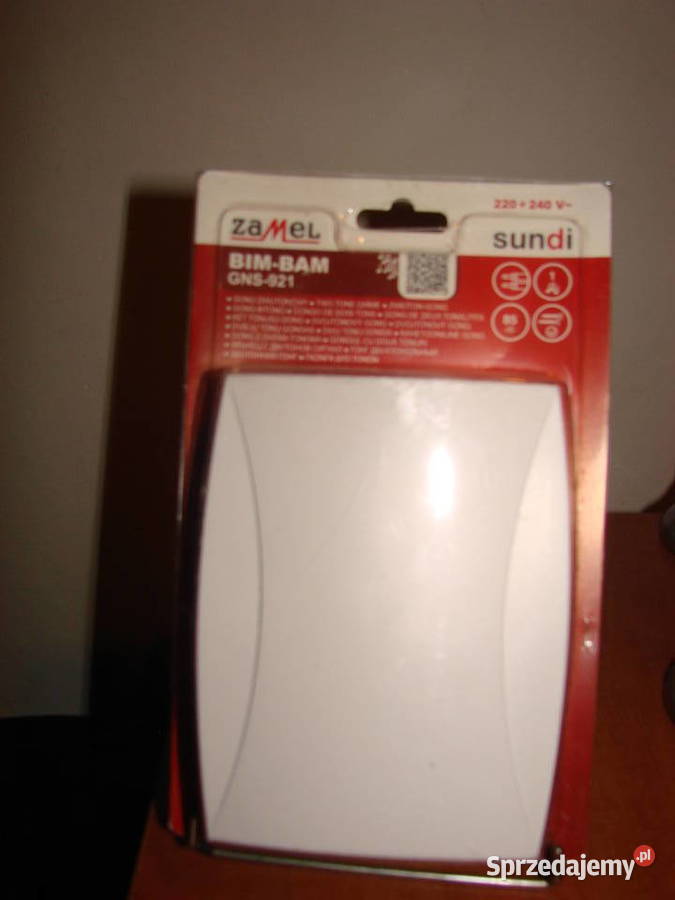 gong dwutonowy BimBam GNS921 Zamel Pruszcz Gdański