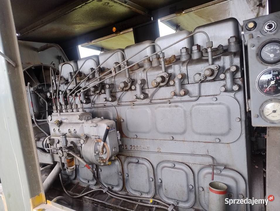 Agregat prądotwórczy przemysłowy AM61 58kw sprzedam