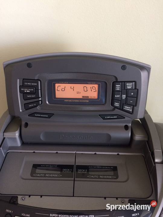 Radiomagnetofon Panasonic RX-ED707 Kutno - Sprzedajemy.pl