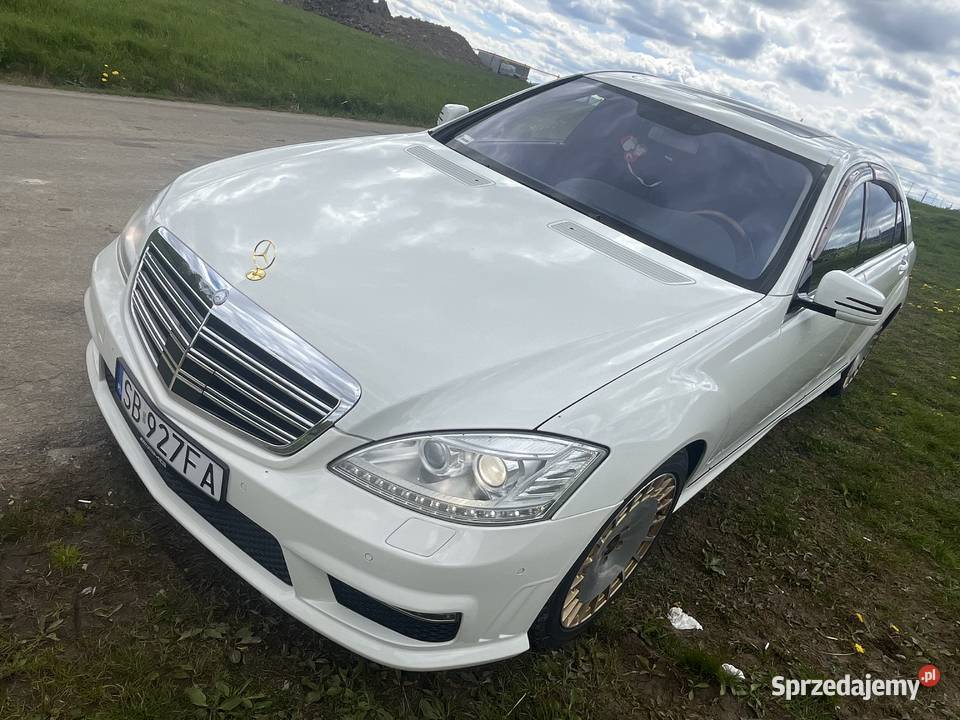 Mercedes s550 long pakiet 65 amg harman domyki nieuszkodzony Bielsko-Biała