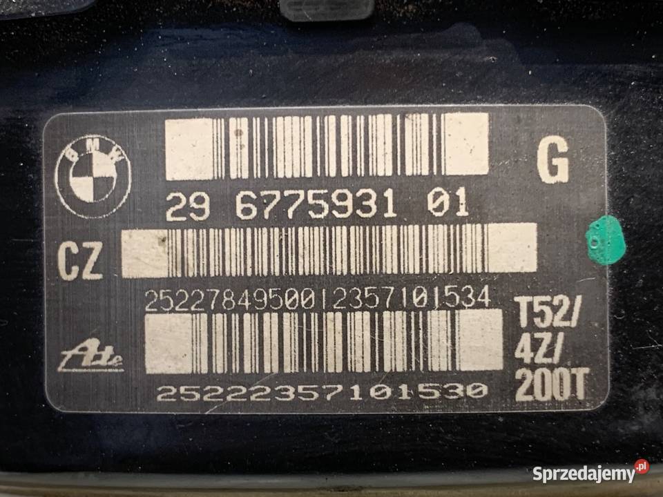 SERWO HAMULCOWE BMW E92 6775931 SportowyCoupe podkarpackie