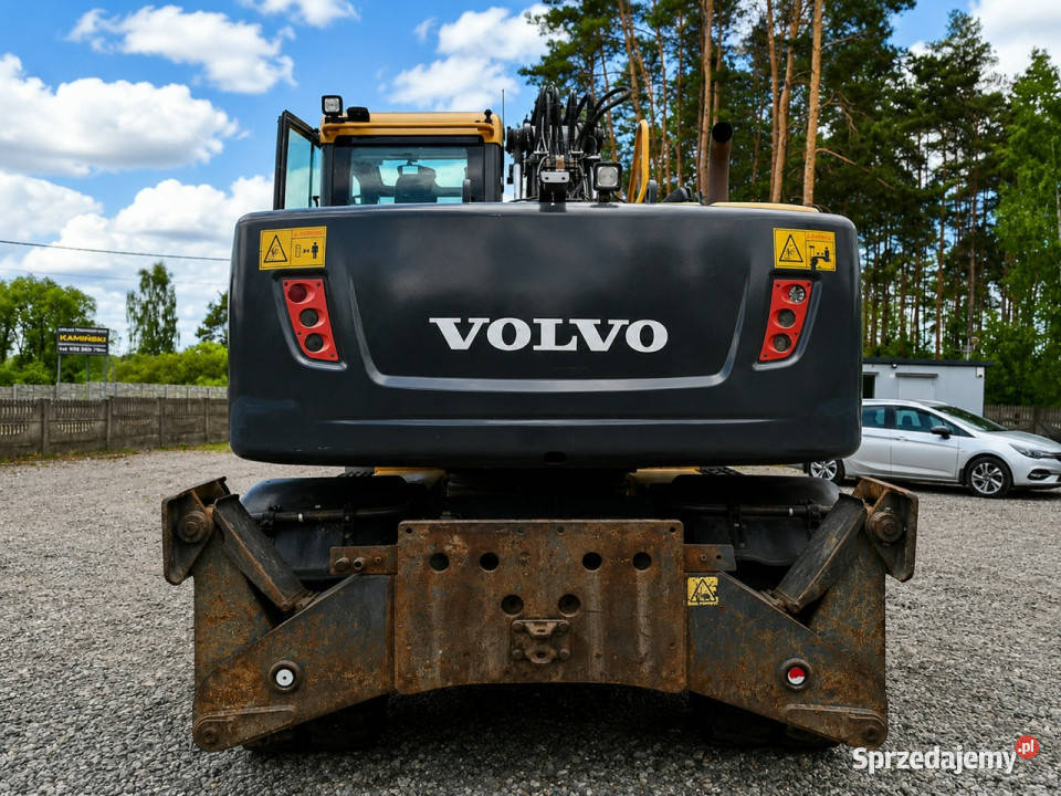 kołowa Volvo EW140C Pług Podpory 2011 Produkcji Daleszyce