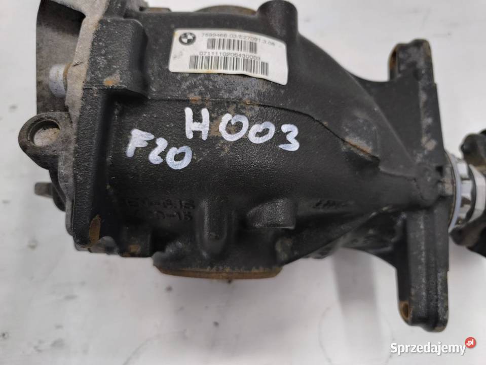 MOST DYFER DYFERENCJAŁ TYŁ 308 BMW F20 F21 116i osobowe sprzedam