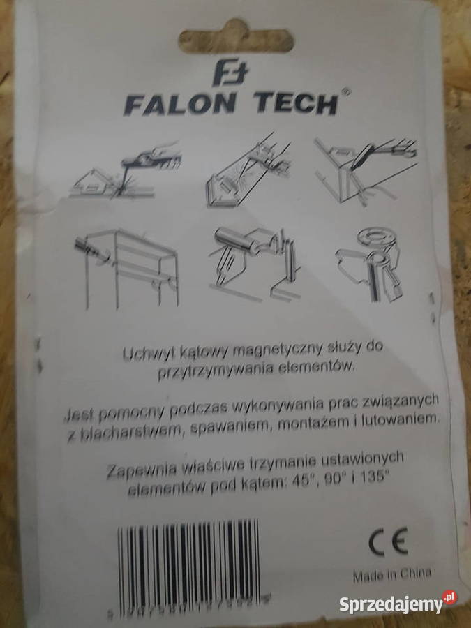 KĄTOWNIK UCHWYT MAGNETYCZNY SPAWALNICZY 345 75 Głogowa