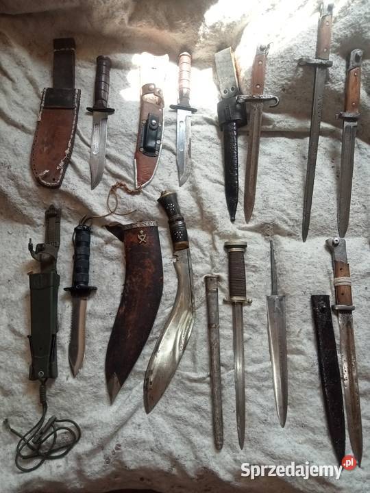 Bagnet polski Perkun Radom bagnet ZSRR Kukri mazowieckie Grójec