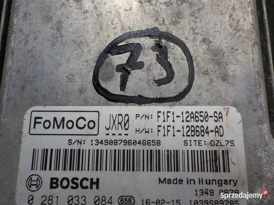 FORD FOCUS MK3 LIFT 15 TDCI 16r sterownik mazowieckie Suków sprzedam