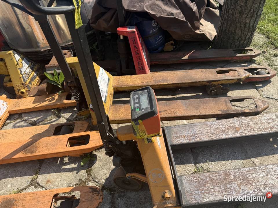 Wózki paletowe elektryczne i ręczne Garbów sprzedam
