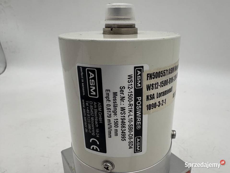 ASM WS12 1500 R1K L10 SB0 D8 SD4 Linear position Warszawa