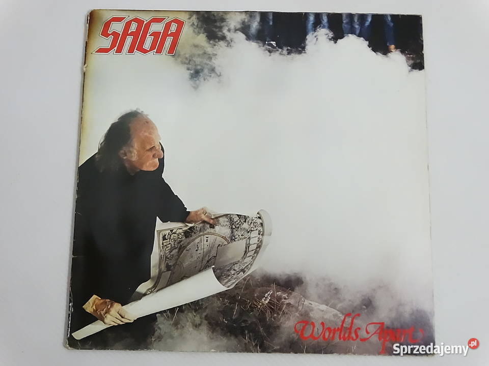 SAGA Worlds Apart Vinyl LP Wydanie Niemieckie lubelskie Biłgoraj