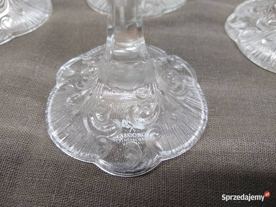 Kieliszki Rosenthal Monbijou wino czerwone 6