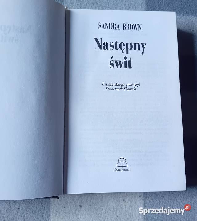 Sandra Brown Następny świt Świat Książki 1996 r