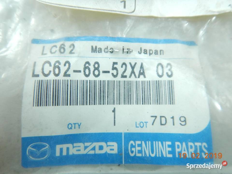 LISTWY WEWNĘTRZNA TYLNYCH DRZWI MAZDA MPV