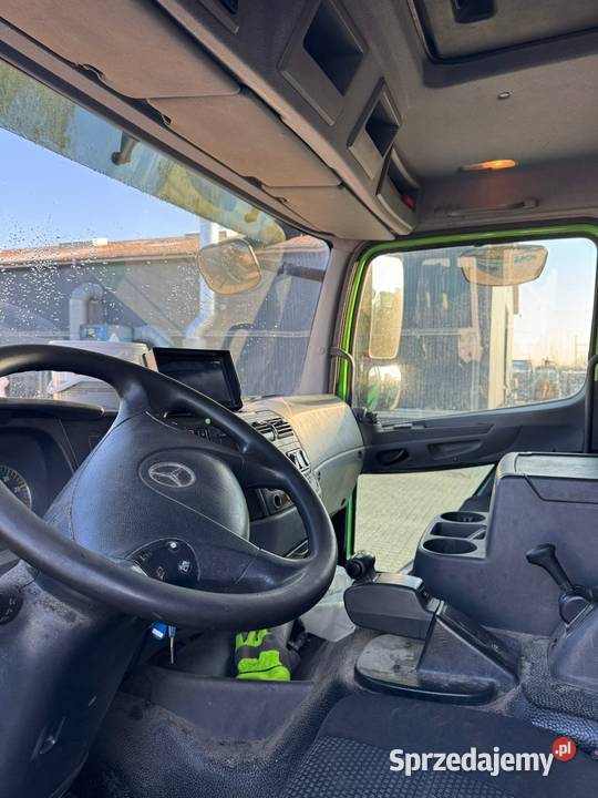 Mercedes Axor1829 śmieciarka ZOELLER EKOPRES15 poduszka powietrzna Śmieciarki Nowiny