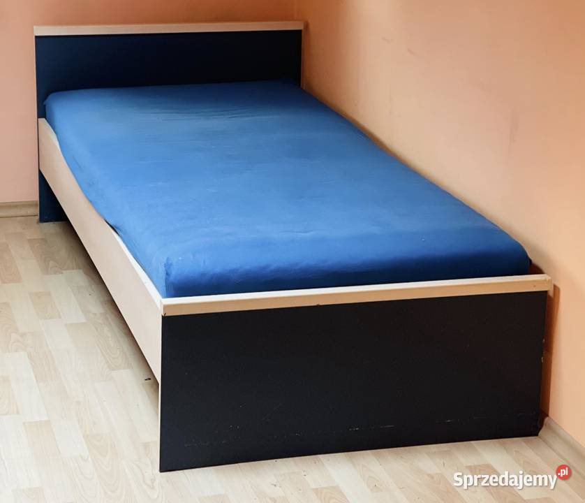 Łóżko młodzieżowe pojedyncze z dwiema szufladami łódzkie Tomaszów Mazowiecki