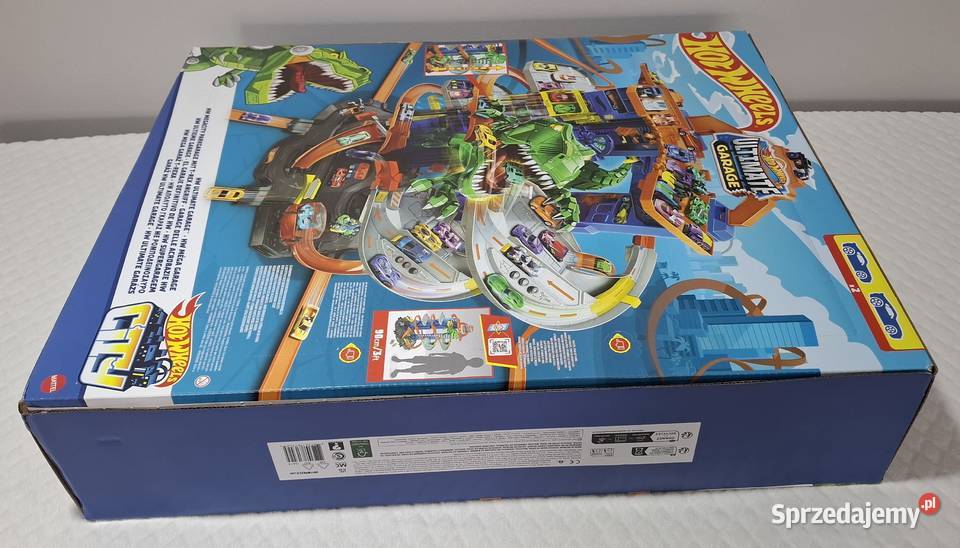 Hot Wheels Mega Garaż TRexa Mega Garage nowy Kolejki i tory Czeladź