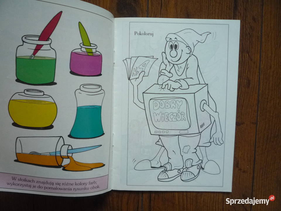 Kolorowanka Dobranocka do kolorowania