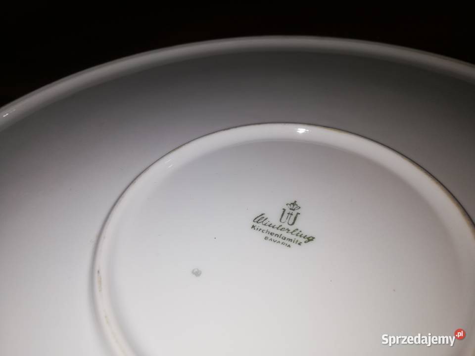 patera na ciasto sygnowana Chorzew