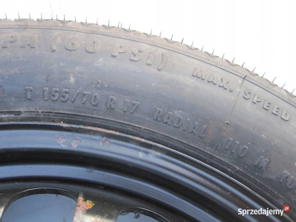 MERCEDES CLC W219 koło dojazdowe 1557017 110M Kielce