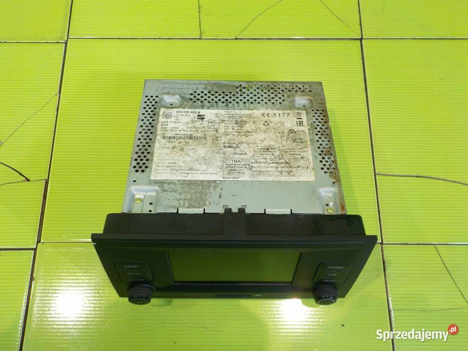 SEAT TOLEDO IV 16r radio CD 5F0035888B Radioodtwarzacze Suków sprzedam