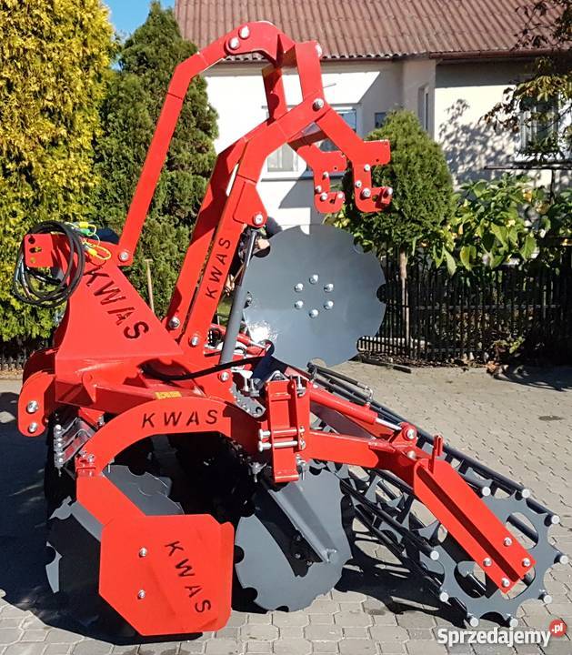 Agregat talerzowy Talerzówka KWAS 30m WAŁ RUROWY Agregaty Gliwice sprzedam