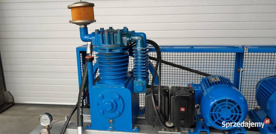 Kompresor tłokowy FASSI 500 L 2 sprężarki 1025 Produkcja Naprawa