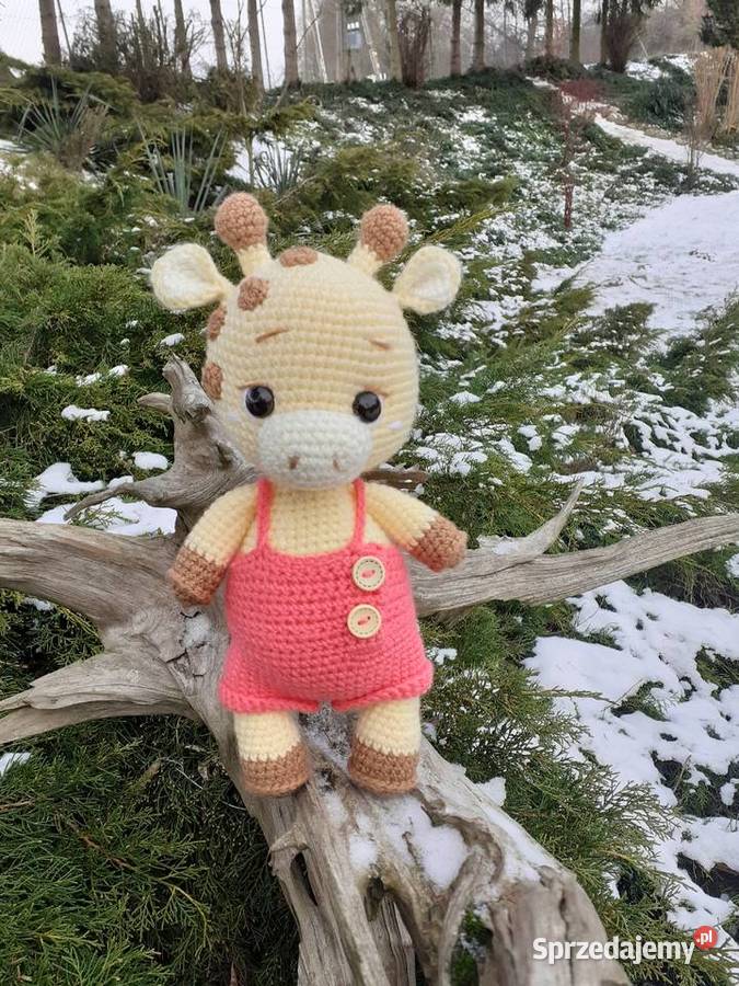 żyrafa na szydełku Nakło nad Notecią