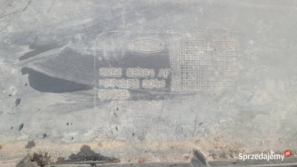 FORD S GALAXY MK2 OSŁONA PŁYTA POD ZDERZAK PRZÓD osobowe Ruda Śląska