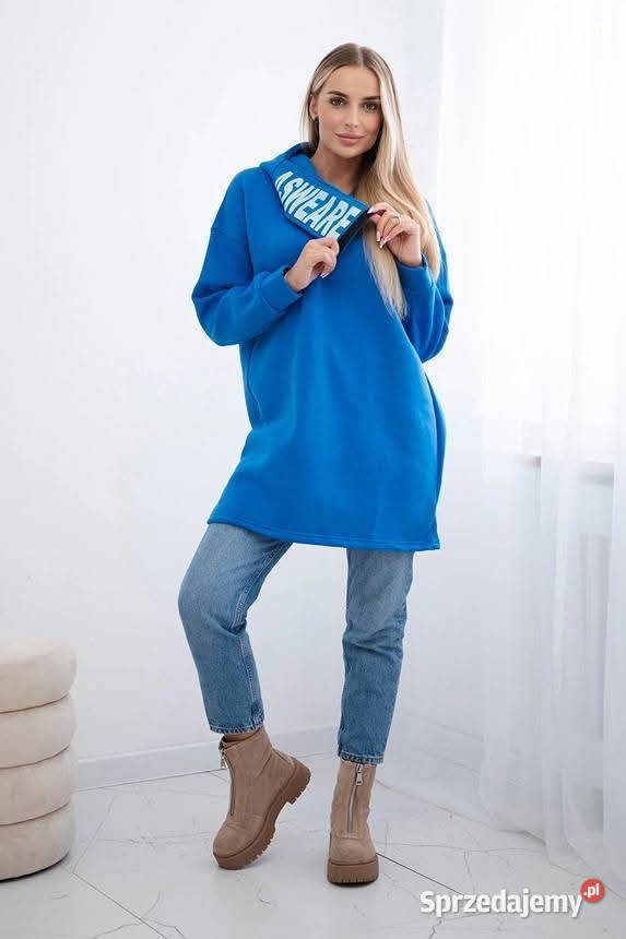 Bluza ocieplana z kapturem
