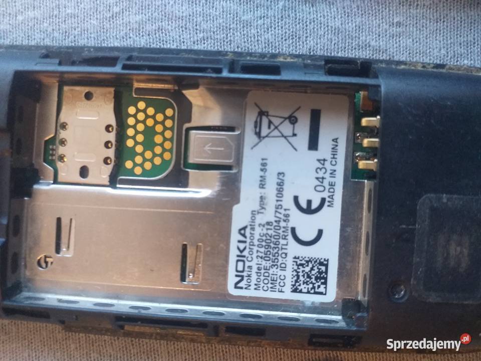 nokia 2700c2 rm561 rm 2700 telefon 561 Pozostałe Sandomierz
