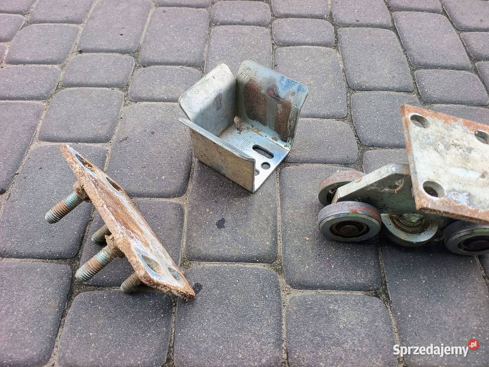 WÓZEK wózki Rolki do BRAMY PRZESUWNEJ ZESTAW Siostrzytów