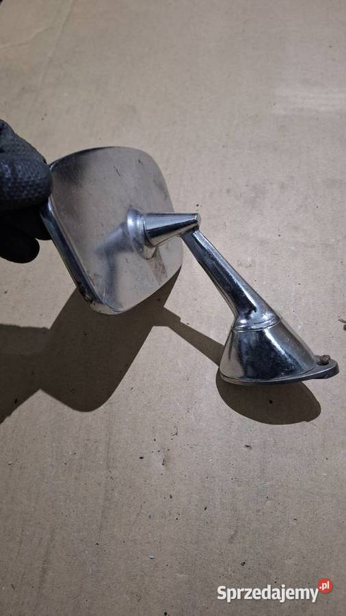 Lusterko zewnętrzne chrom Garbus FSO Gaz Skoda Kraków