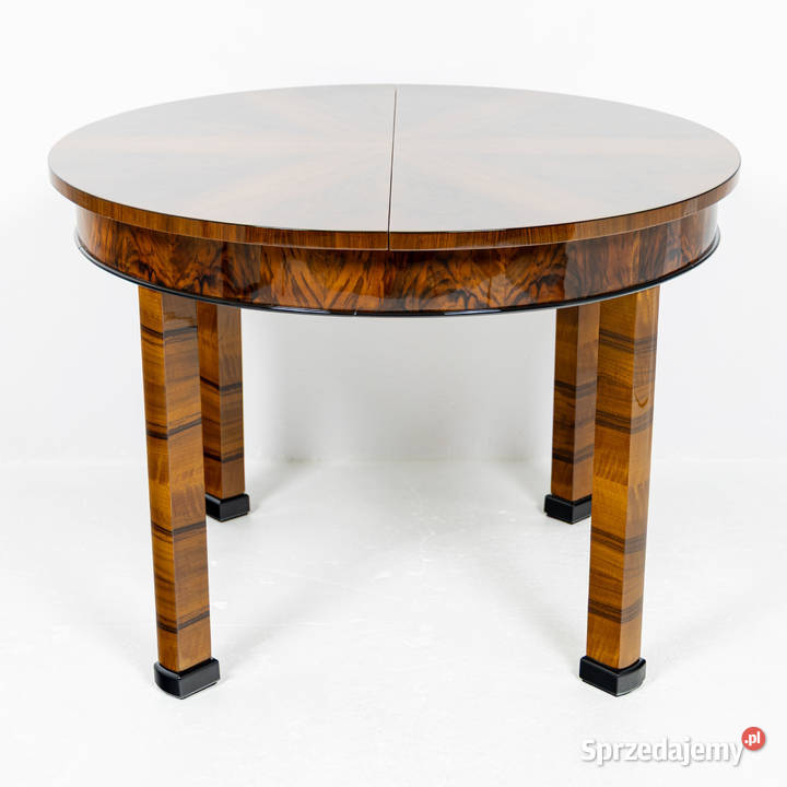 Okrągły Stół Art Deco Modernizm Lata 50 Vintage wielkopolskie Swarzędz