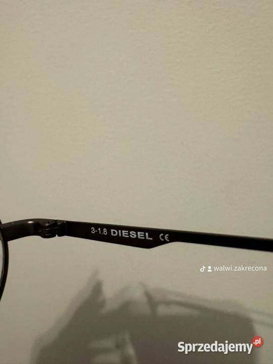 Zerówki okulary Diesel Moda i Styl Strzebielino sprzedam